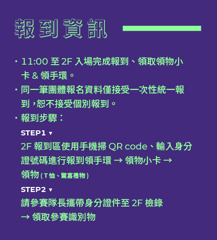 報到資訊